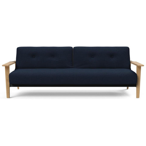 Image of Slaapbank met armleuning