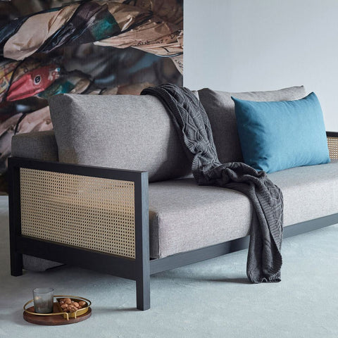 Image of Innovation Narvi – Grote slaapbank met Webbing Armleuningen