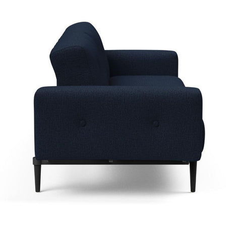 Image of Innovation Slaapbank Ample Styletto - Stof 528 Mixed Dance Blauw