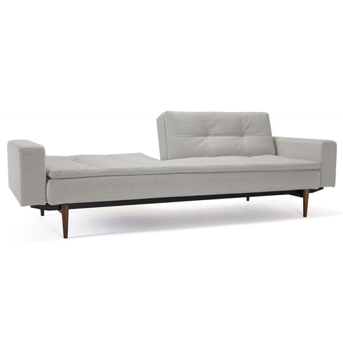 Image of Slaapbank beige - Innovation Dublexo met armleuning