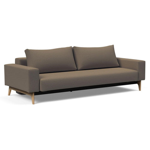 Image of Innovation Slaapbank Idun - Slaapbank 140x200 - Argus Brown 585