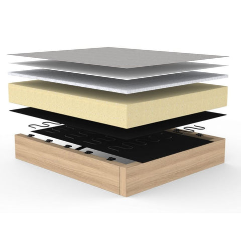 Image of Innovation slaapbank twijfelaar Cubed - Grijs