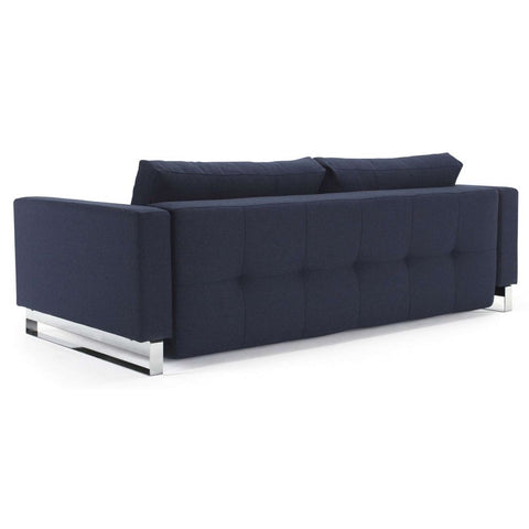 Image of Loungebank met slaapfunctie Cassius D.E.L. - blauw
