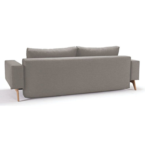 Image of Innovation Slaapbank Idun Armleuningen - Mixed Dance 521 Grijs