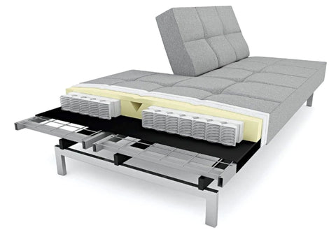 Image of Innovation Slaapbank Recast Plus - Groen/Grijs