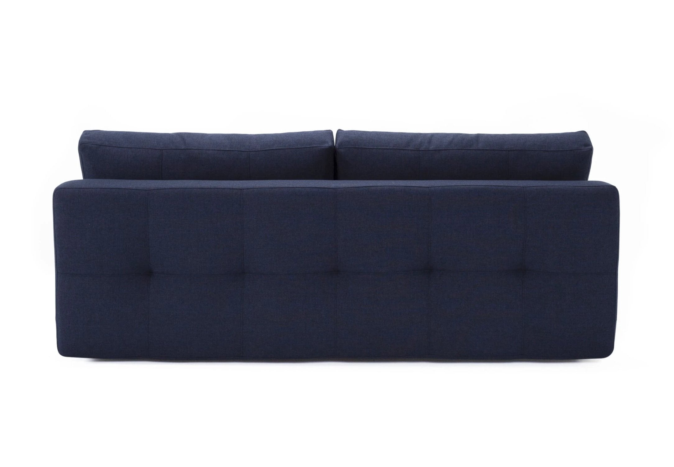 innovation slaapbank supremax deluxe e.l. blauw achterkant