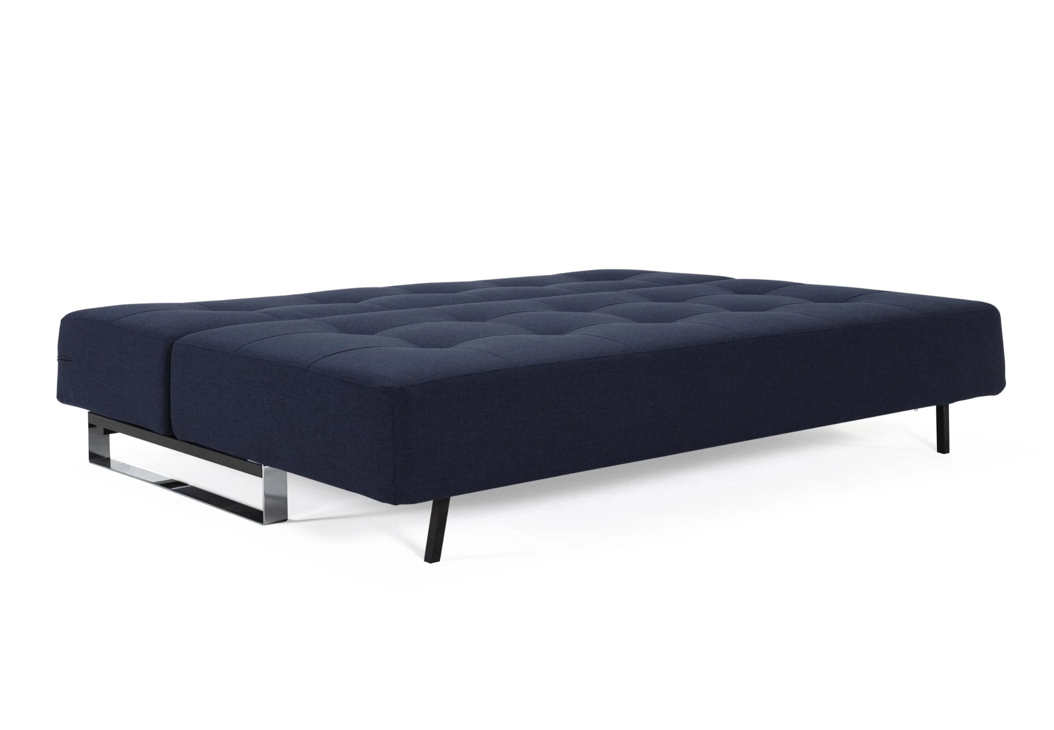 innovation slaapbank supremax deluxe e.l. blauw liggend