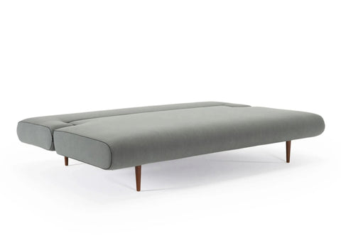 Image of innovation slaapbank unfurl lounger groen liggend