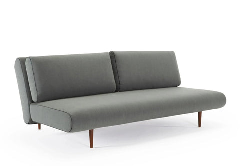 Image of innovation slaapbank unfurl lounger groen schuine voorkant