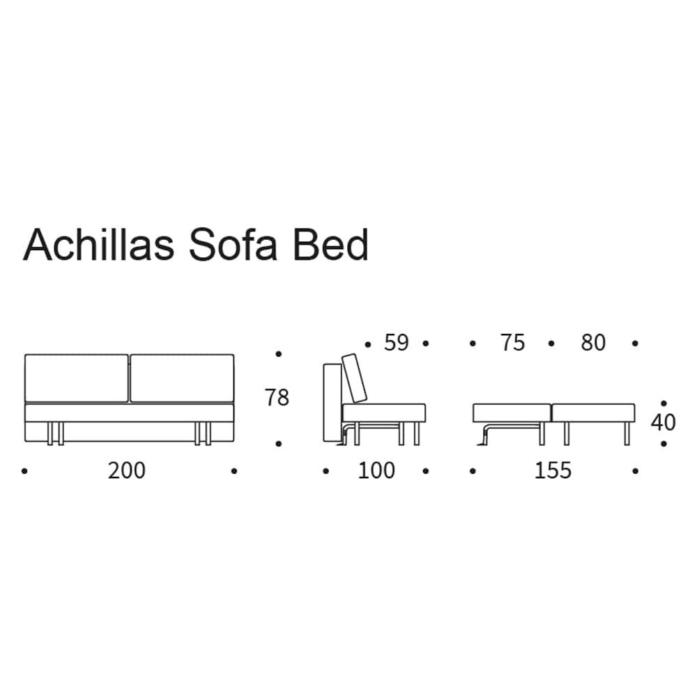 Innovation Living Achillas – Slaapbank Grijs