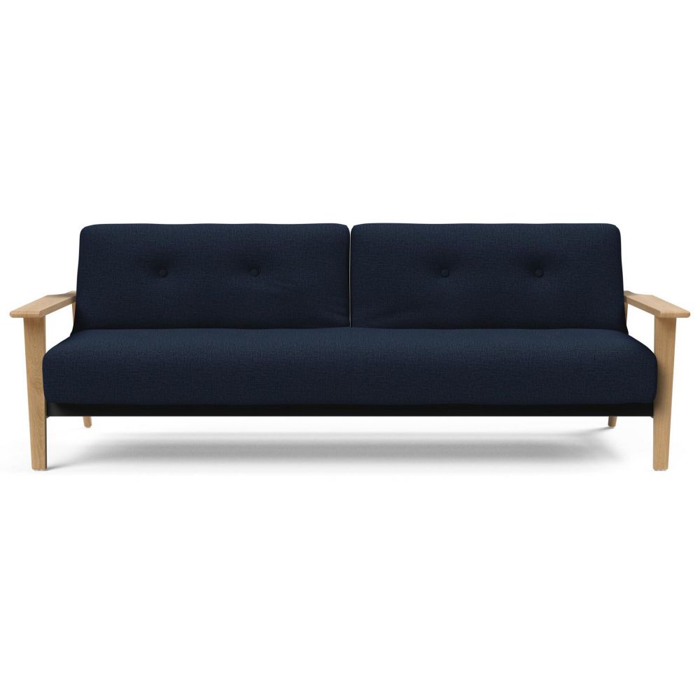 Slaapbank met armleuning