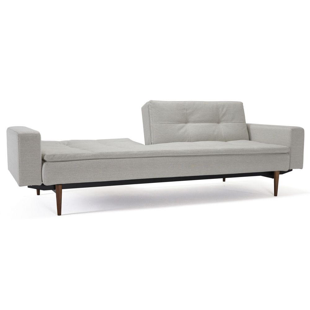 Slaapbank beige - Innovation Dublexo met armleuning