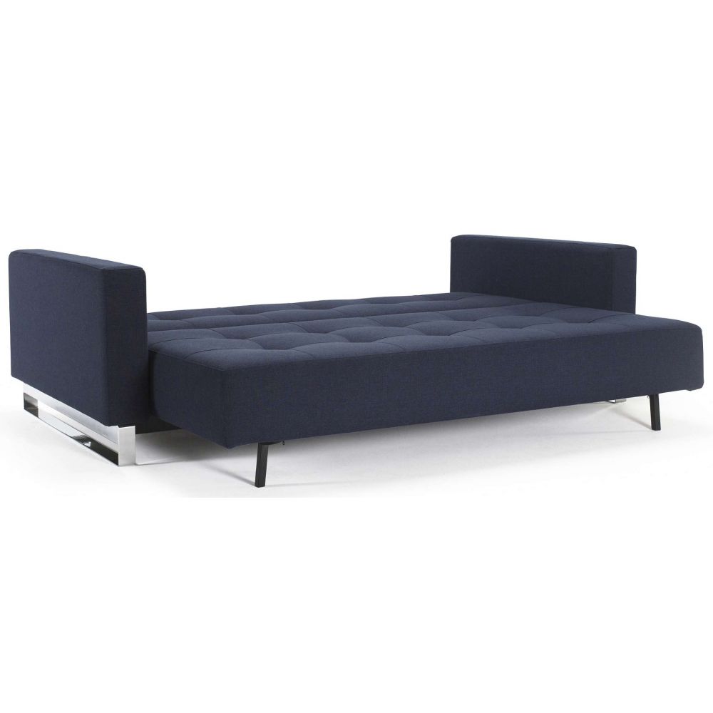 Loungebank met slaapfunctie Cassius D.E.L. - blauw