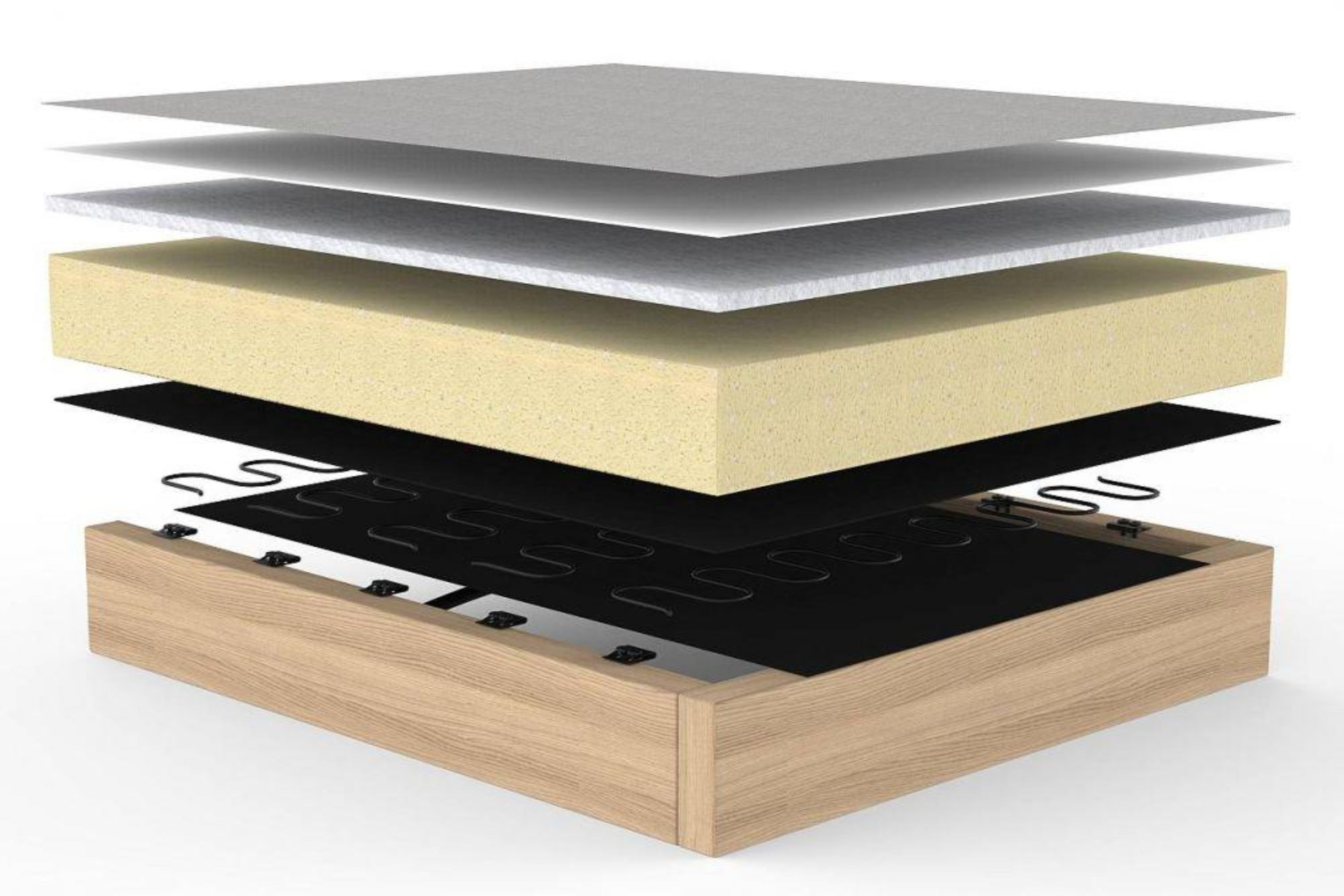 innovation slaapbank cubed 140 comfort tekening