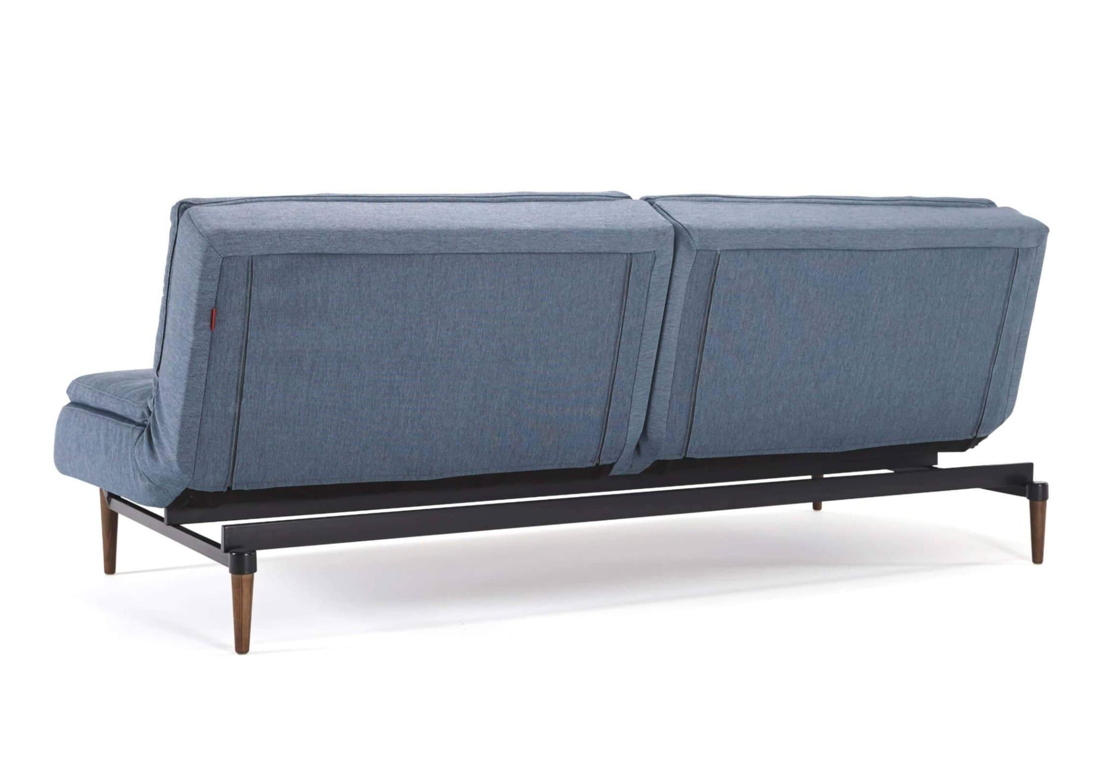 innovation slaapbank dublexo blauw achterkant