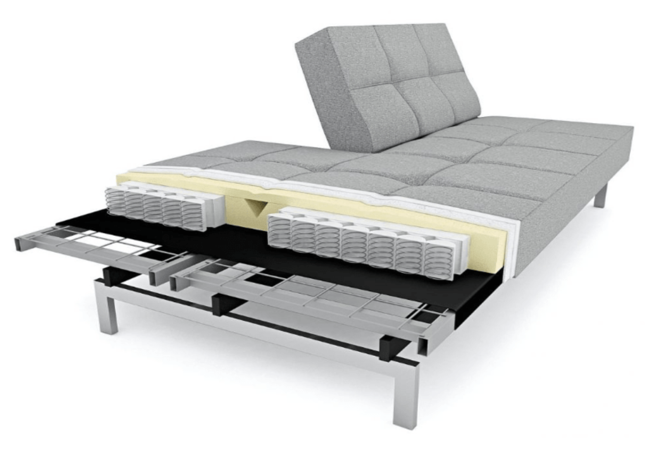 innovation slaapbank dublexo comfort tekening