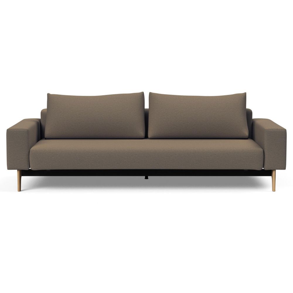 Innovation Slaapbank Idun - Slaapbank 140x200 - Argus Brown 585