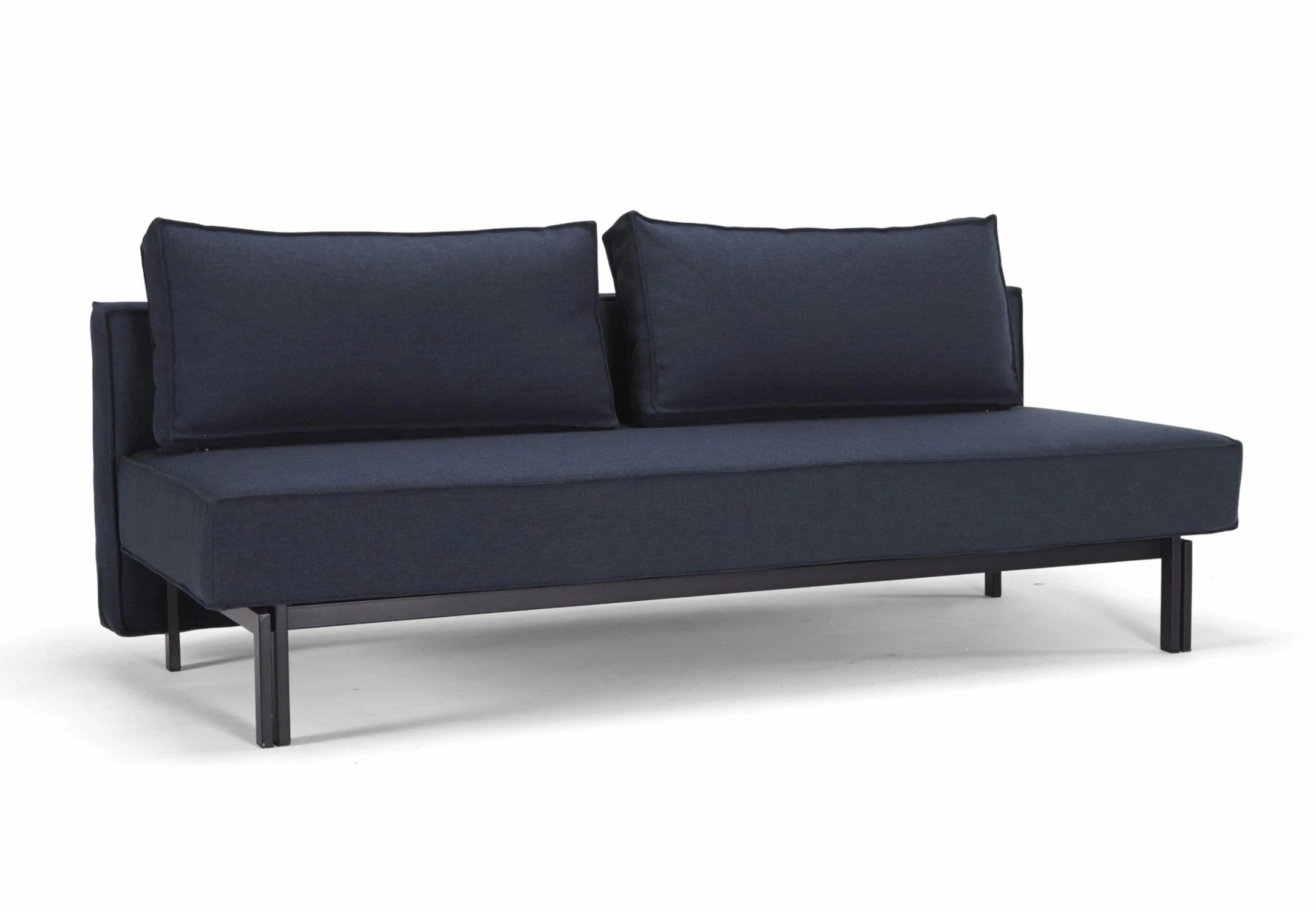 innovation slaapbank sly blauw voorkant