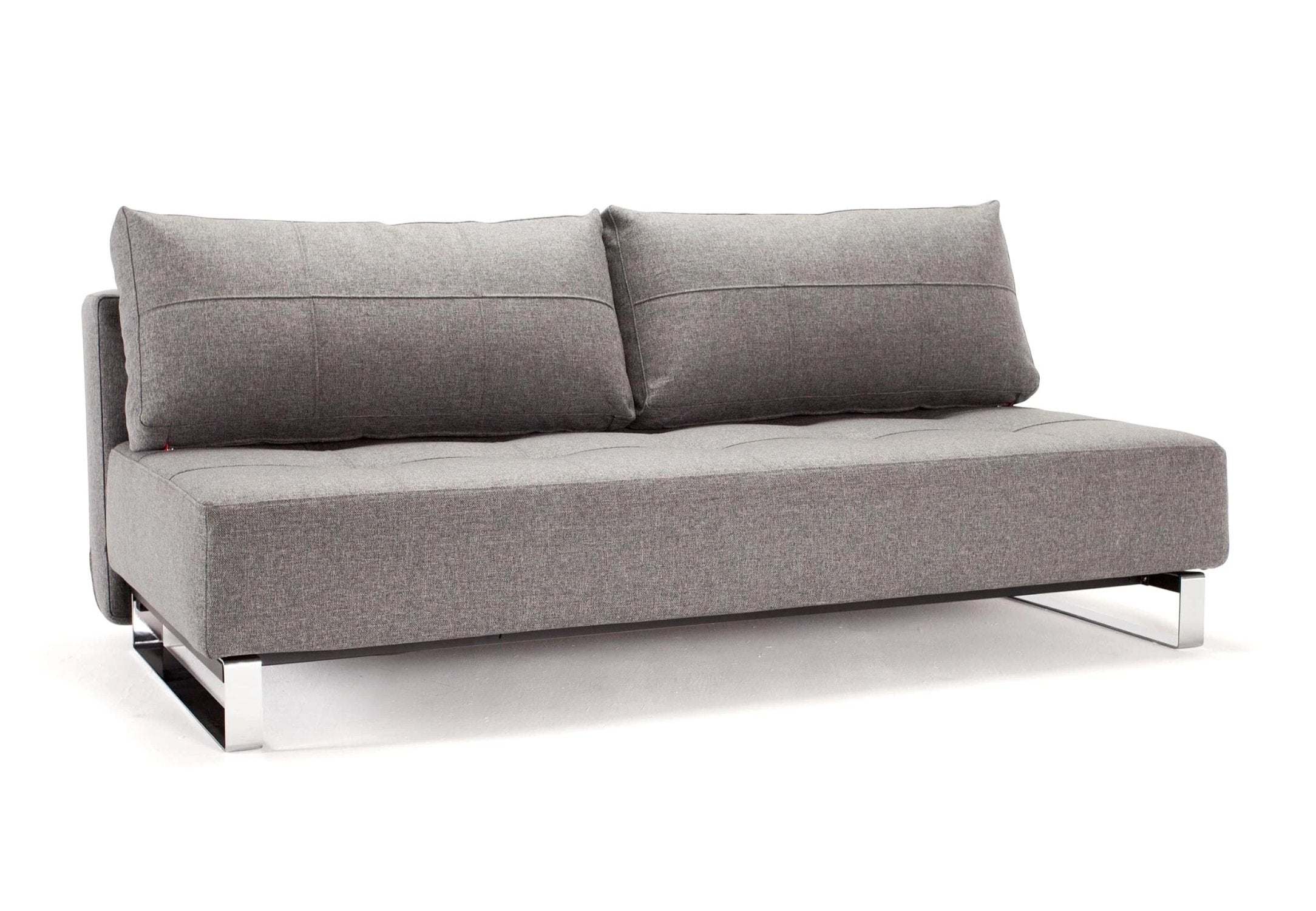 innovation slaapbank supremax deluxe e.l. grijs voorkant