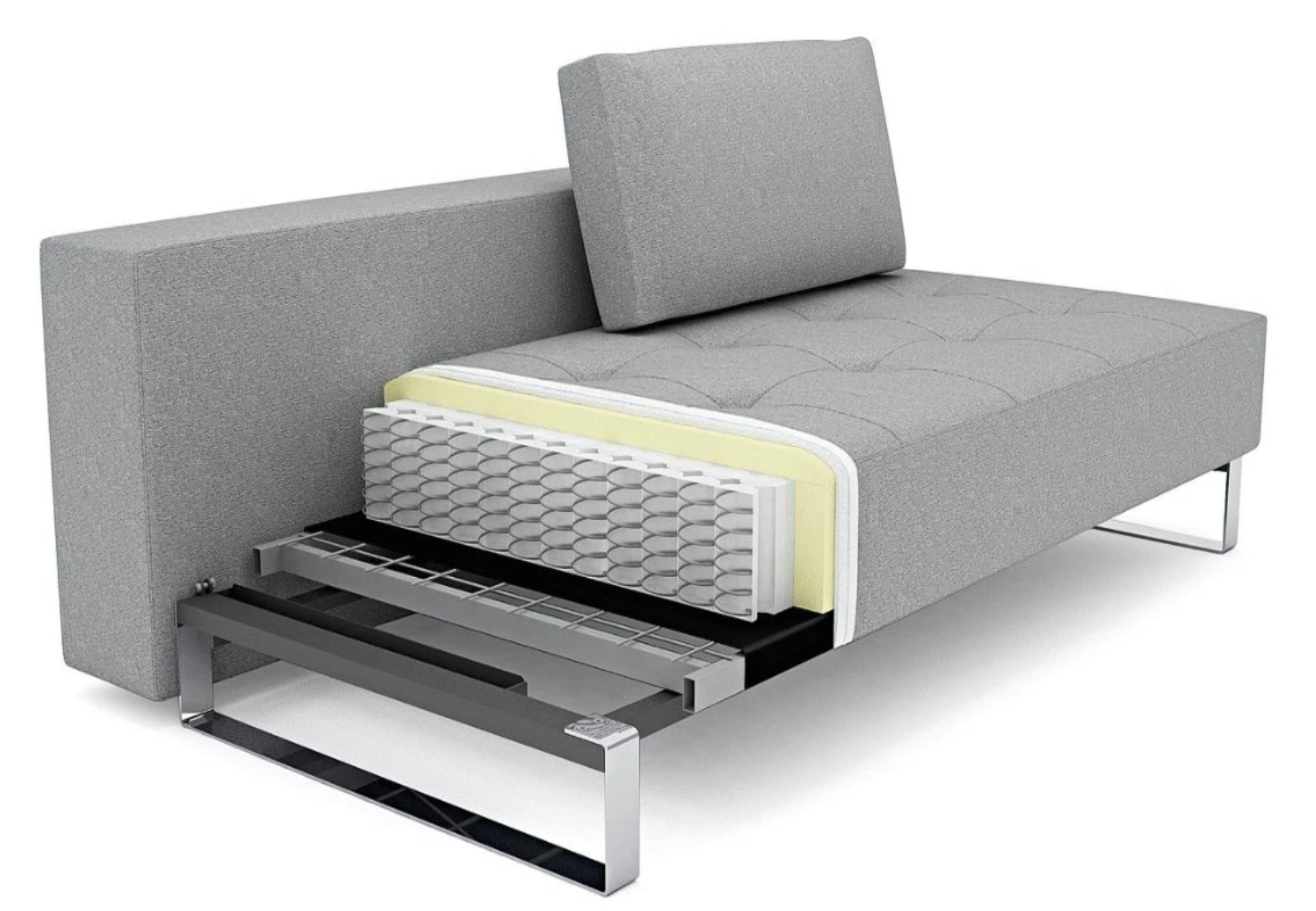 innovation slaapbank supremax deluxe e.l. comfort tekening